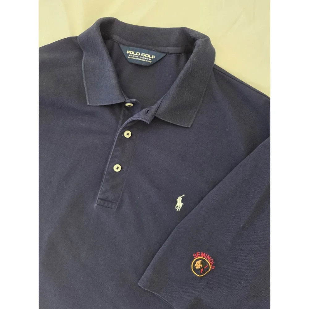 Seminole Golf Club Polo Ralph Lauren Polo Golf Performance Shirt Navy Men's XL
